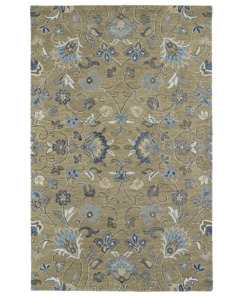 Kaleen Helena -82 Light Brown 5' x 7'9" Area Rug