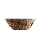 Jonathan Y Alaro 24.5" Banana Leaf Basket Led Table Lamp