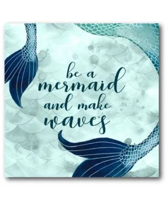 Courtside Market Mermaid Quotes I Gallery Wrapped Canvas Wall Art Collection