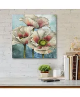 Courtside Market Poppies Over I 16" x 16" Gallery-Wrapped Canvas Wall Art