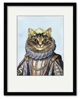 Courtside Market Cat Queen Framed Matted Art Collection