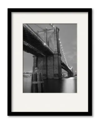 Courtside Market Brooklyn Bridge Shadow Framed Matted Art Collection