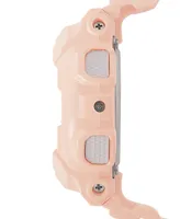 Baby-g Women's Analog-Digital Blush Resin Strap Watch 43.4mm