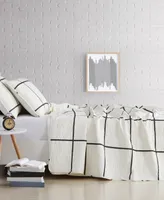 Truly Soft Kurt Windowpane Full/Queen Quilt Set