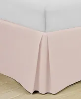 Home Basic Easy Fit Microfiber Pleated 14" Cal King Bedskirt