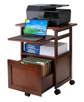 Piper Work Cart/Printer Stand with Key Board