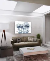 Empire Art Direct 'Nodding Pincushions' Frameless Free Floating Tempered Glass Panel Graphic Wall Art - 32" x 48''