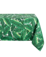 Banana Leaf Outdoor Tablecloth with Zipper 60" x 84"