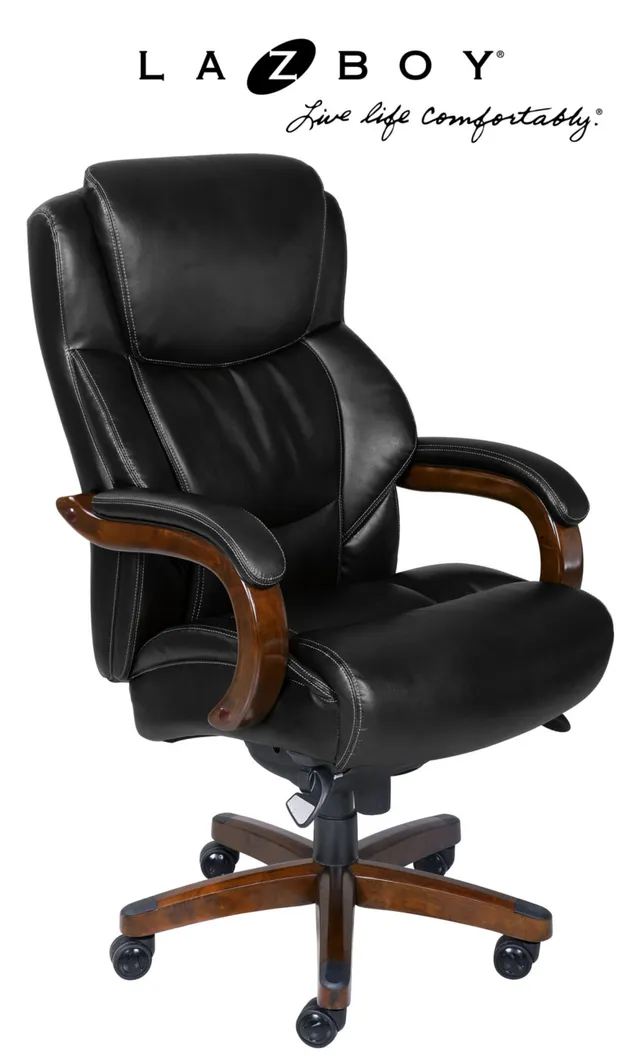 La-Z-Boy Delano Big Tall Executive Office Chair - Black