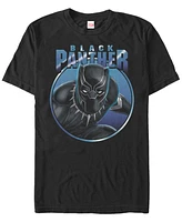 Marvel Men's Comic Collection Black Panther Gaze Short Sleeve T-Shirt