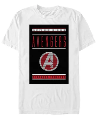Marvel Men's Avengers Earths Mightiest Heroes Short Sleeve T-Shirt