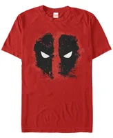 Marvel Men's Comic Collection Deadpool Eyes Glare Short Sleeve T-Shirt