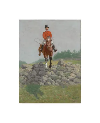 Frederic Remington A Hunting Man Canvas Art