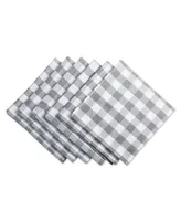 Design Imports Checkers Napkin Set of 6