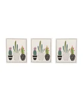 Design Imports Succulents Swedish Dishcloths Set of 3