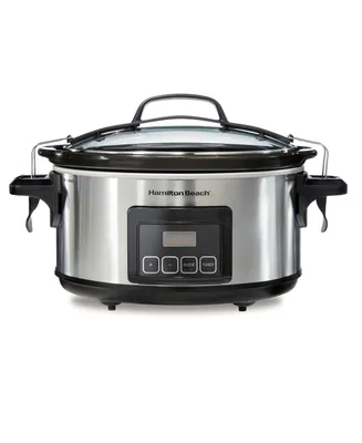 Hamilton Beach Programmable Stay or Go 6 Qt. Slow Cooker