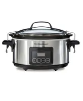 Hamilton Beach Programmable Stay or Go 6 Qt. Slow Cooker