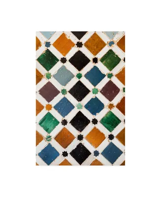 Philippe Hugonnard Made in Spain Alhambra Mosaic Canvas Art