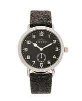 Elevon Men's Northrop Genuine Leather Strap Watch 42mm