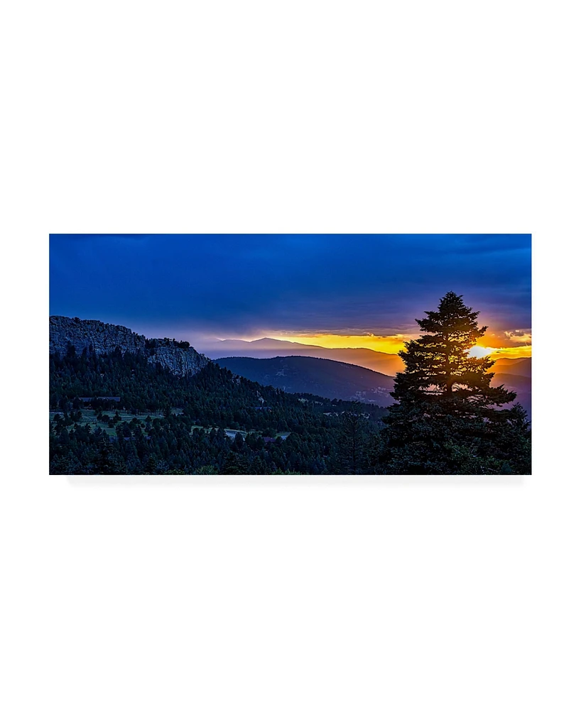 Chuck Burdic Fading Glow Canvas Art - 27" x 33.5"