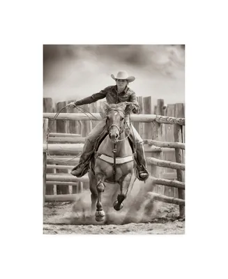 Lisa Dearin Ride Em Cowgirl Canvas Art