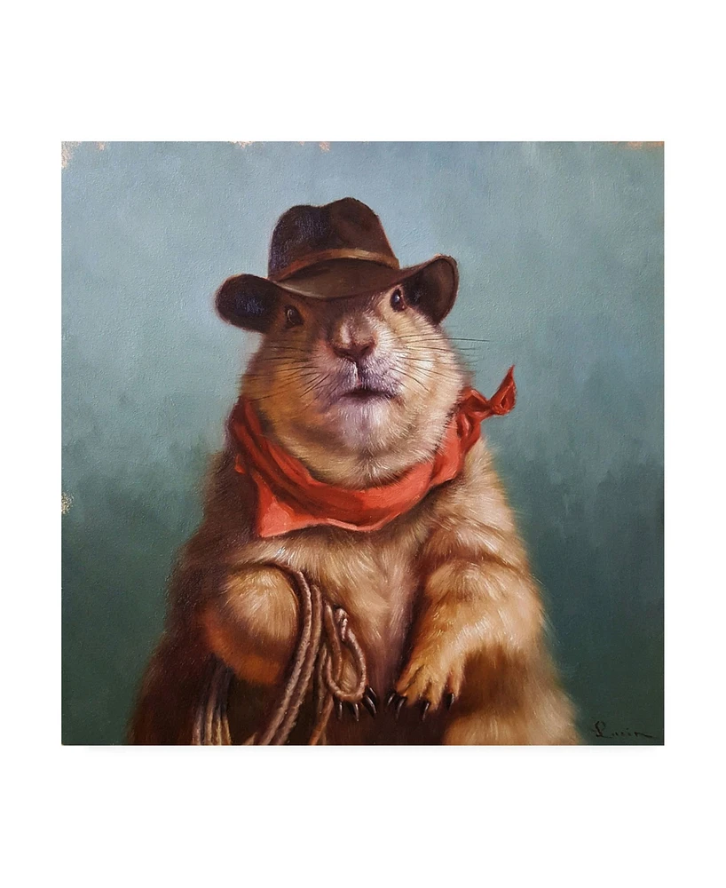 Lucia Hefferna Underground Cowboy Canvas Art - 19.5" x 26"