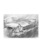 Ethan Harper Sports Car Study I Canvas Art - 37" x 49"