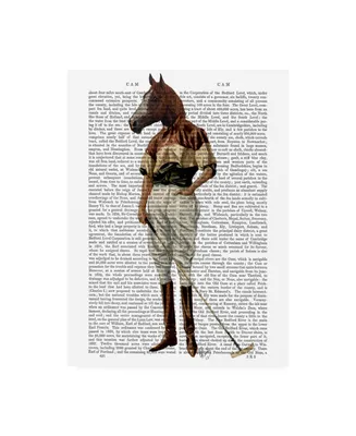 Fab Funky Polo Horse, Full Canvas Art