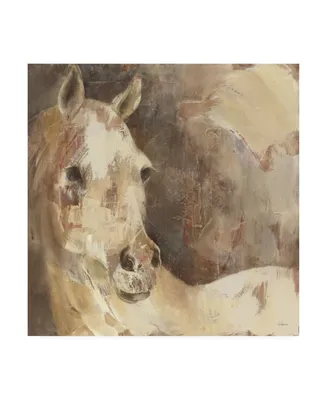 Albena Hristova Jasmine White Horse Canvas Art