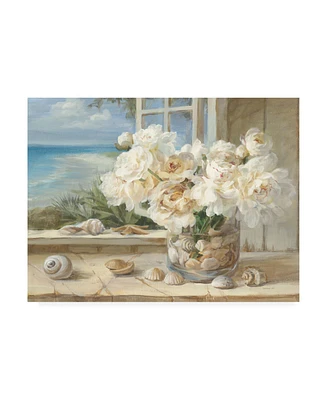 Danhui Nai By the Sea Painting Canvas Art - 27" x 33.5"