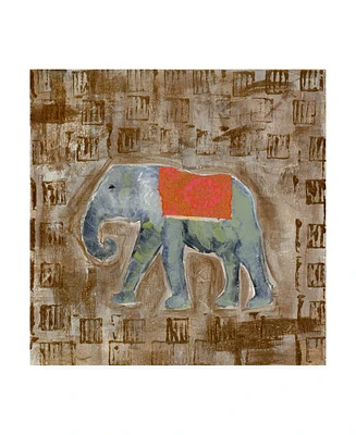 Tara Daavettila Global Elephant I Canvas Art - 15.5" x 21"