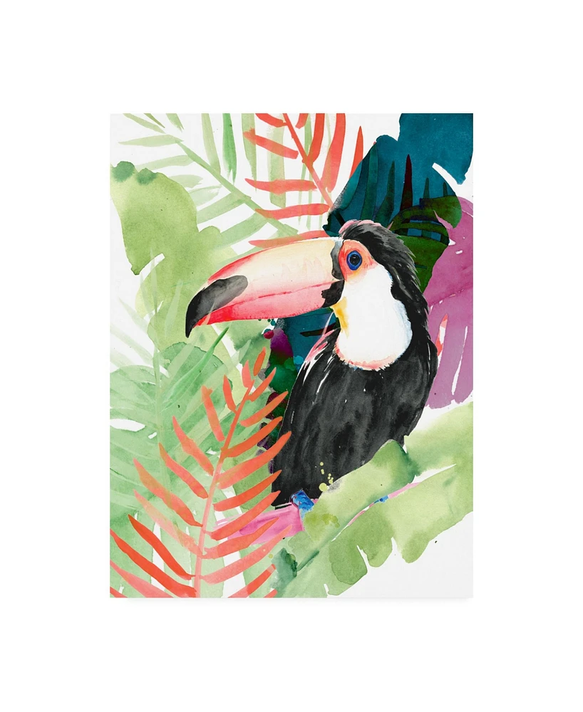 Jennifer Paxton Parker Toucan Palms I Canvas Art
