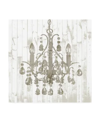 Jennifer Goldberger Shiplap Chandelier I Canvas Art - 15.5" x 21"