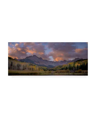 Dan Ballard Forest Mountains Canvas Art