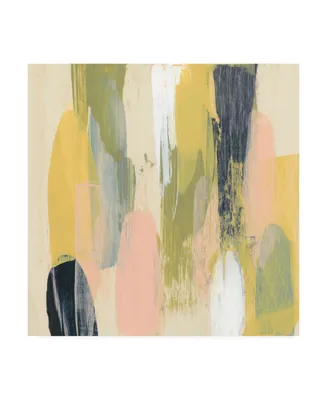 Jennifer Goldberger Pastel Glide I Canvas Art - 15.5" x 21"