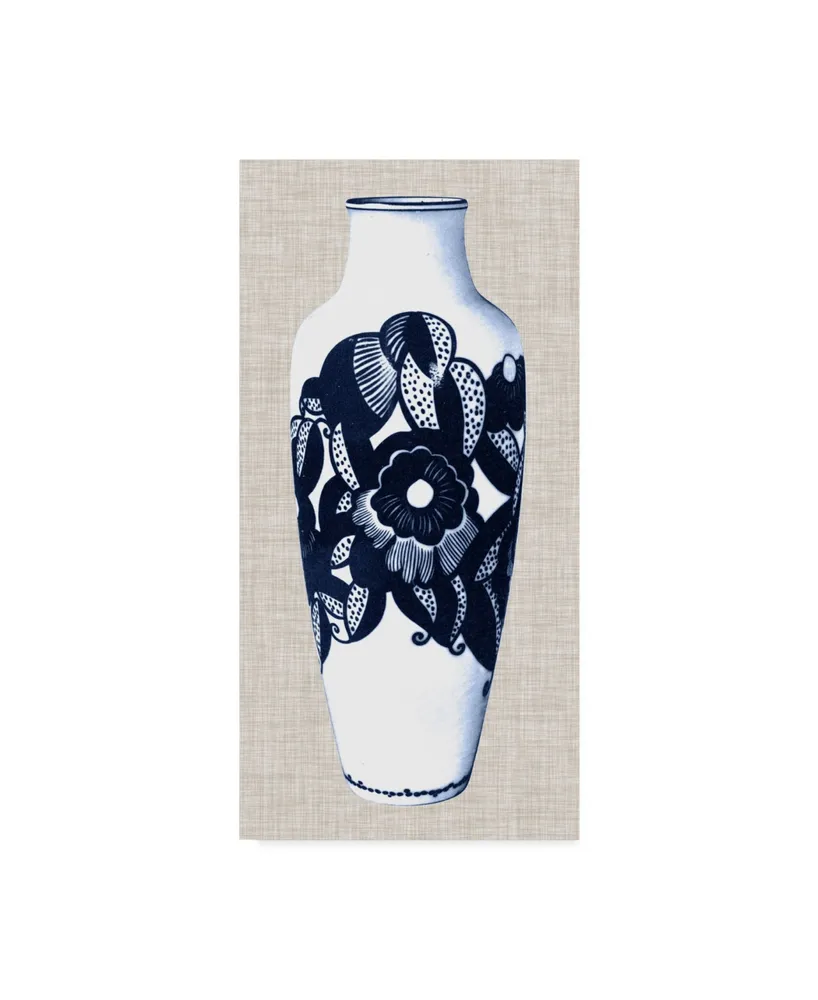 Unknown Blue & White Vase Iii Canvas Art - 15" x 20"