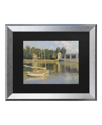 Claude Monet The Bridge at Argenteuil Matted Framed Art