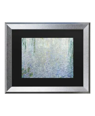 Claude Monet Waterlillies Morning Ii Matted Framed Art
