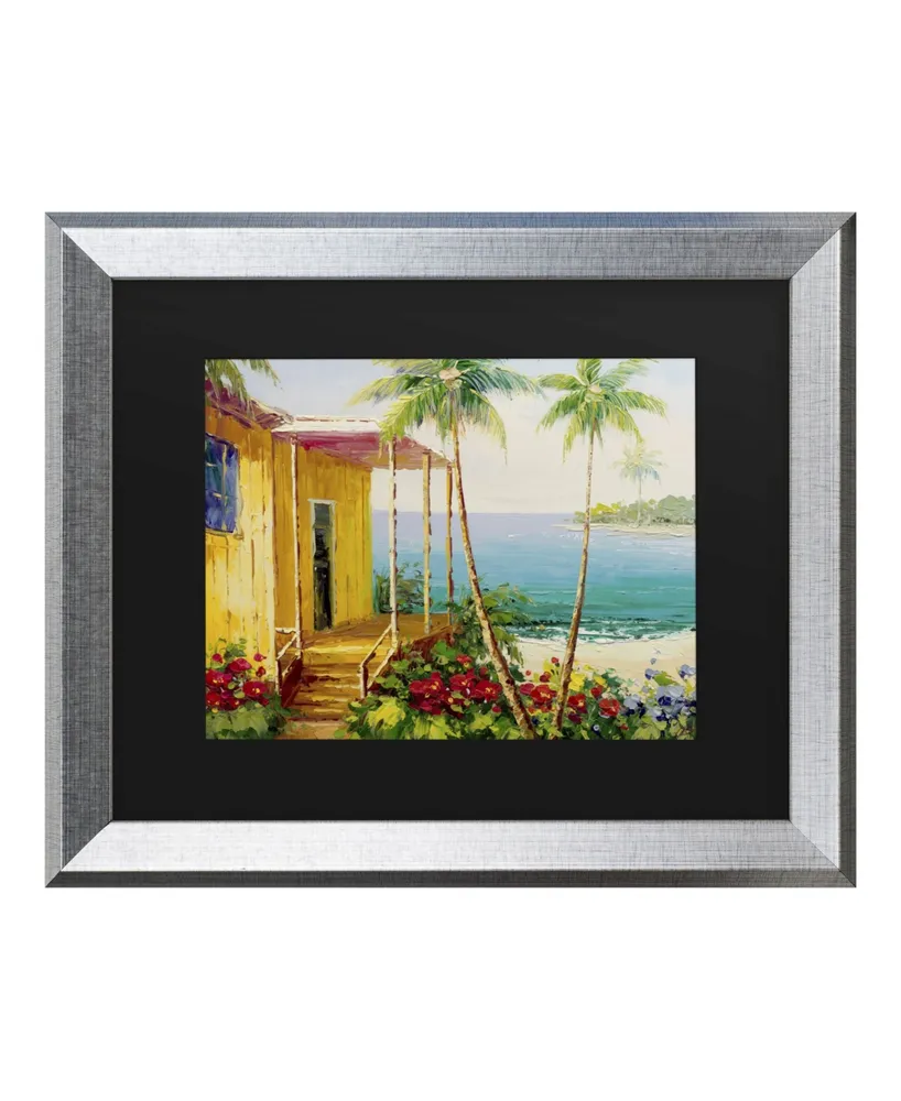 Masters Fine Art Key West Villa Matted Framed Art
