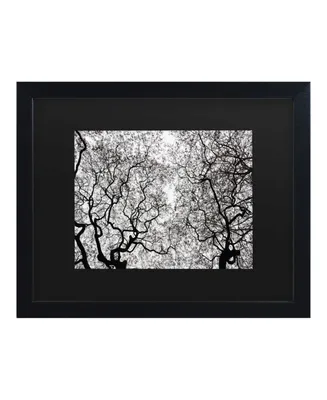 Kurt Shaffer Japanese Maple Spring Abstract Matted Framed Art