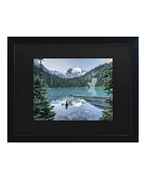 Pierre Leclerc Natural Beautiful British Columbia Matted Framed Art - 15" x 20"