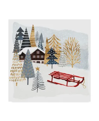 Victoria Borges Christmas Chalet Ii Canvas Art