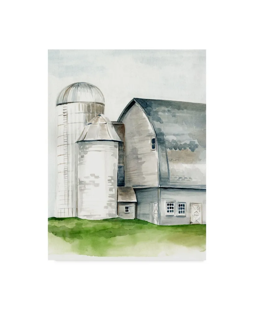 Jennifer Paxton Parker Watercolor Barn Ii Canvas Art - 20" x 25"