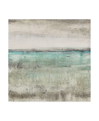 Tim Otoole Aqua Horizon Ii Canvas Art - 27" x 33"