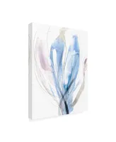 Jennifer Goldberger Azure Vortex Ii Canvas Art - 15.5" x 21"