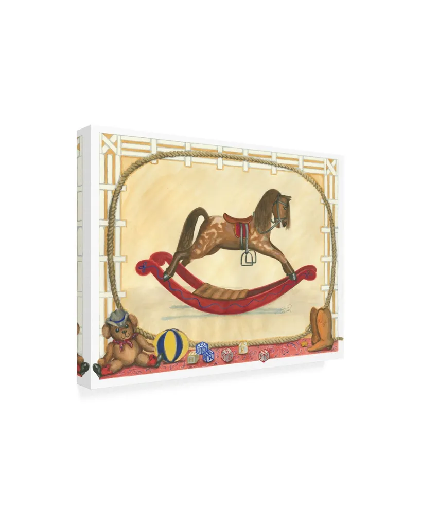 Tara Friel Rocking Horse Ii Childrens Art Canvas Art