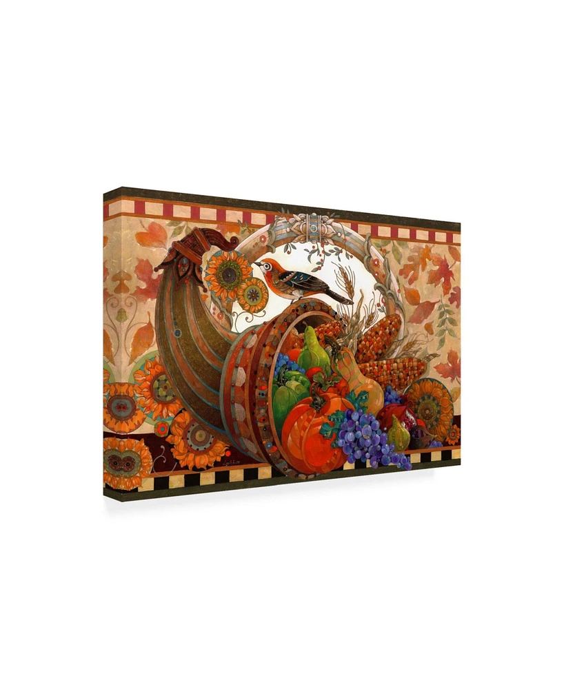 David Galchutt Cornucopia Tablecloth Canvas Art - 27" x 33.5"