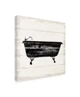 Sue Schlabach Shiplap Bath I Canvas Art - 15.5" x 21"