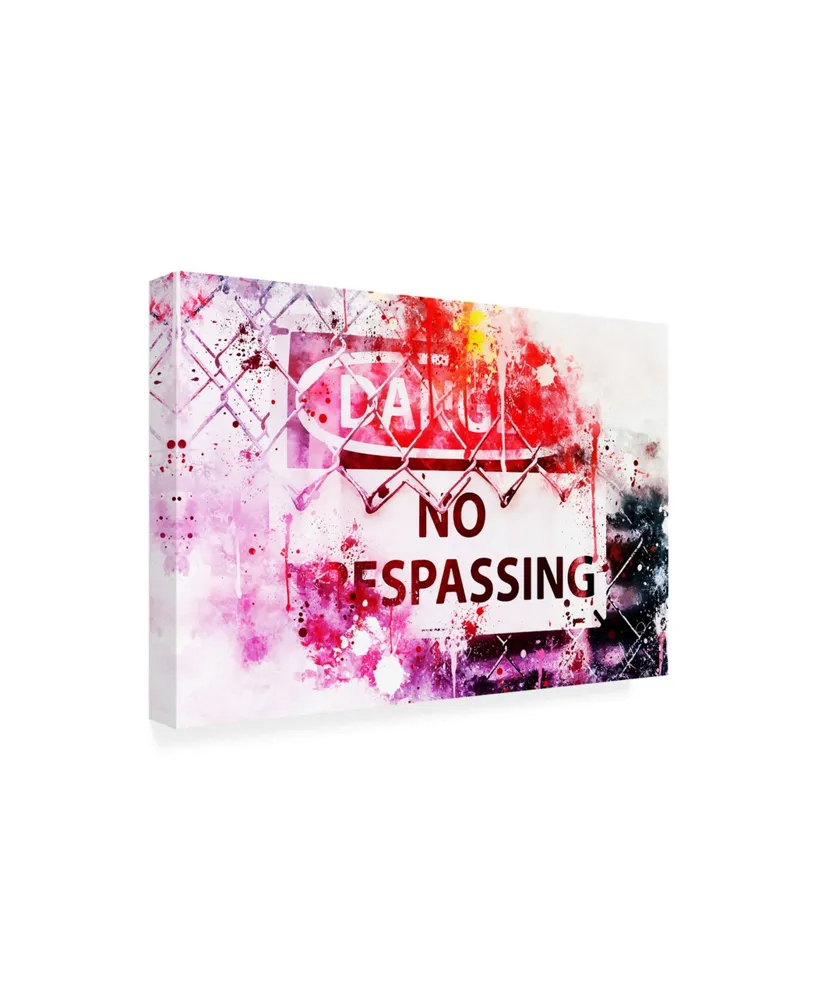Philippe Hugonnard Nyc Watercolor Collection - Danger Canvas Art