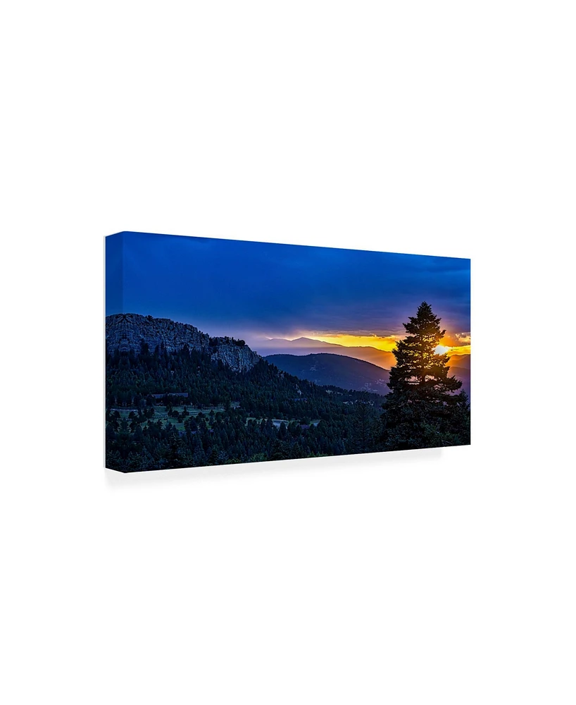 Chuck Burdic Fading Glow Canvas Art - 27" x 33.5"